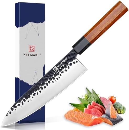 KEEMAKE hand forged 8 inch knife
