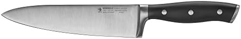 Forged accent black eight inch knife