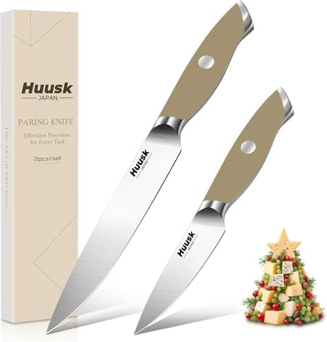 High carbon forged paring knife set