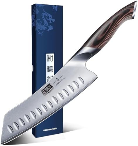 Forged Japanese Santoku Knife 7 Inch