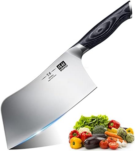 Seven inch meat cleaver and vegetable chopper