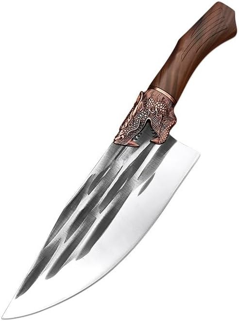 Dragon head high carbon meat cleaver