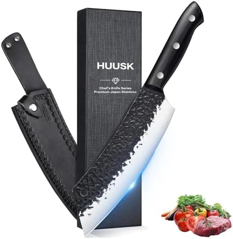Heavy carbon meat cutting breaking knife