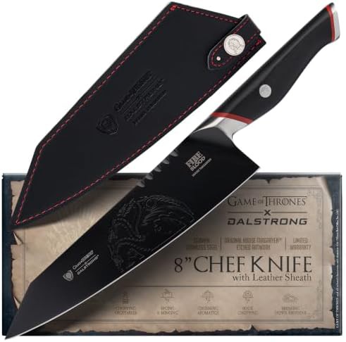 Targaryen edition eight inch kitchen chef knife