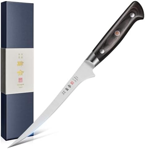 AUS-8 alloy steel 7 inch fillet knife