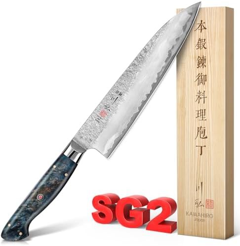KAWAHIRO SG2 powder steel gyuto knife