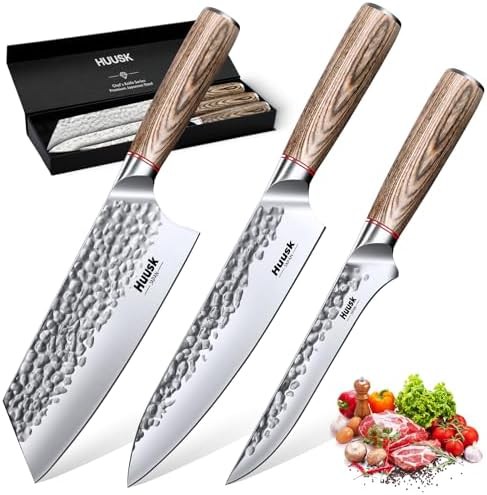 Huusk Professional Japanese Kitchen Knife Set