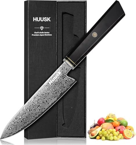 Huusk damascus paring vg10 5.5 inch knife