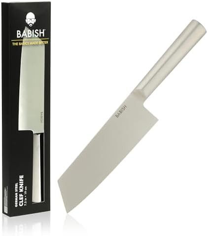 German steel hybrid chopping clef knife