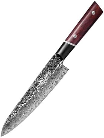Mitsumoto Sakari 8-inch Gyuto knife with G10 handle